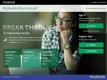 To ensure quick and easy access to your course, check out the interactive Student User Guide found on the Student Support page of the MyStudentSuccessLab.