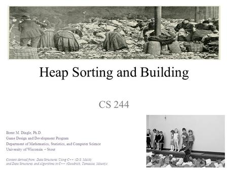 Heap Sorting and Building