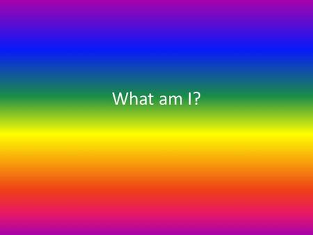 What am I?. x 2 + y 2 – 6x + 4y + 9 = 0 Circle.