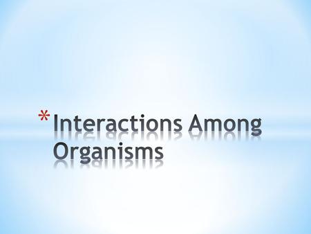 * Natural selection- best suited characteristics survive and are passed to offspring * Niche- Role of an organism in its environment.