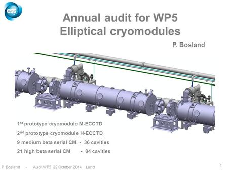 Elliptical cryomodules