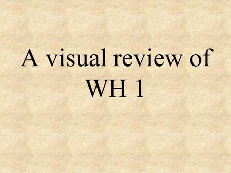 A visual review of WH 1 Greek Architecture 2 major Greek contributions Parthenon 3 types of columns.