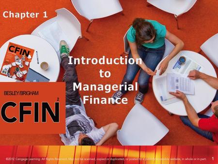 Introduction to Managerial Finance