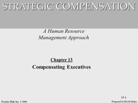 A Human Resource Management Approach