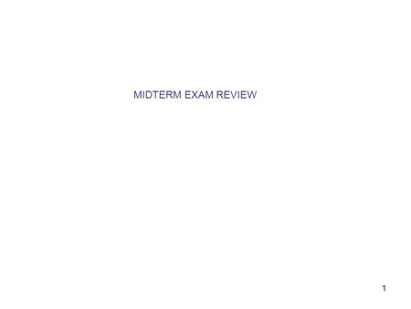 1 MIDTERM EXAM REVIEW. 2 m 081.SLDASM REVIEW Excitation force 50N normal to face k=10000N/m m=6.66kg Modal damping 5%