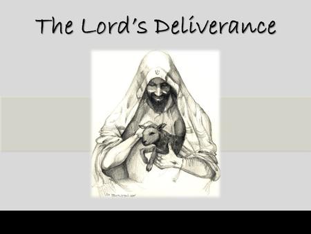 The Lord’s Deliverance. Last week, we learned about God Our Refuge and Strength. We saw that even though the sons of Korah lost their family due to disobedience.