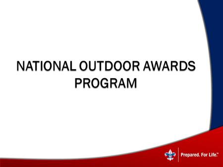 National Outdoor Awards Program