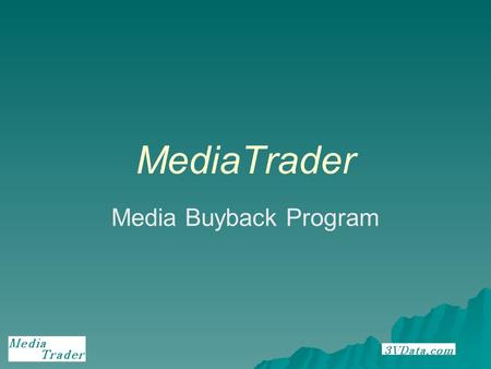 MediaTrader Media Buyback Program. Media Buyback Used CD’s, DVD Movies and Video Games are building up in peoples homes Given a convenient way to dispose.