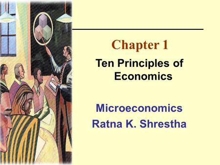 Ten Principles of Economics