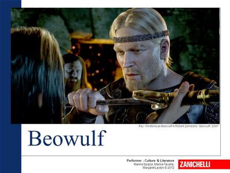 Beowulf Beowulf Performer - Culture & Literature