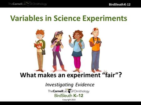 Variables in Science Experiments