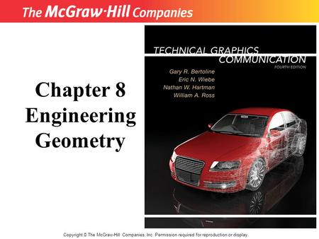 Chapter 8 Engineering Geometry