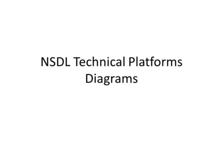 NSDL Technical Platforms Diagrams. NSDL Collections Technical Platform NSDL.org Library search and browse UI Key Ingest services and tools Repository.