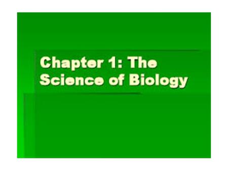 1-1 What is Science? 1.Science- organized way of using evidence to learn about the natural world. 2. Observation- use of one or more of the senses (sight,