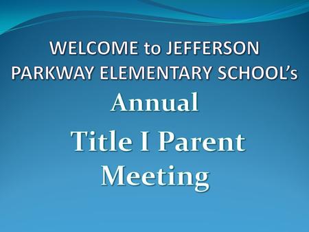 What is a Title I School? Title I of the Elementary and Secondary Education Act of 1965 (20 U.S.C. 6301 et seq.) is amended to read as follows: TITLE.