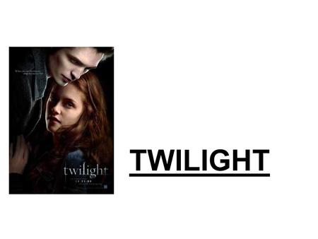 TWILIGHT. Based on the #1 New York Times Best-Selling series with over 17 million books in print by Stephenie Meyer, TWILIGHT is a cultural phenomenon,