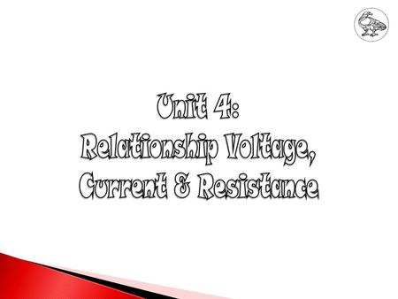 Today we are going to look at: Current: Measured in “Amperes” or “Amps” (A) “The rate of flow of electrons through a circuit” Voltage: Measured in “Volts”