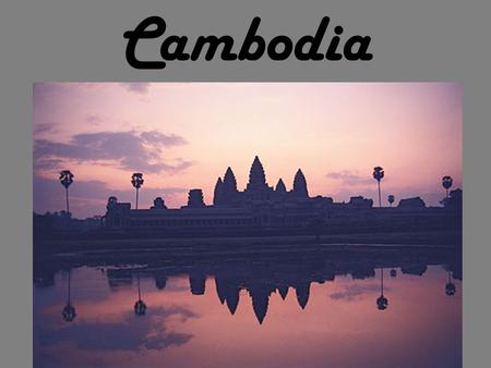 Cambodia. Cambodia is located in Southeast Asia, and is bordered by Thailand, Laos, and Vietnam.