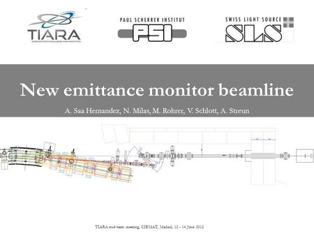 New emittance monitor beamline