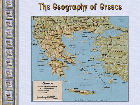 The Geography of Greece