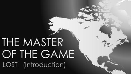 THE MASTER OF THE GAME LOST (Introduction). GAERMONT COMPANY Gaermont is a company dedicated to producción and marketing of souvenirs and balls.