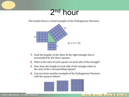 2 nd hour. Use a calculator to find each value. Round to the nearest hundredth. 1. 2. 3. 4. 5.48 3.74 7.42 6.93 Before the Bell: 3.8A.