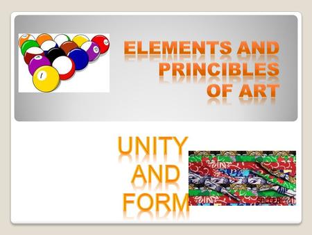 FORM Definition of form:  The shape and structure of an object  A FORM is a three- dimension geometrical figure (i.e.: sphere, cube, cylinder, cone,etc..)