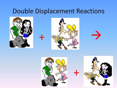 Double Displacement Reactions