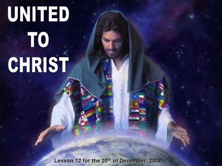 Lesson 12 for the 20 th of December, 2008. “Adam, the son of God” (Luke, 3: 38) “Jesus Christ, the Son of God” (Mark, 1: 1) “By one man's disobedience”