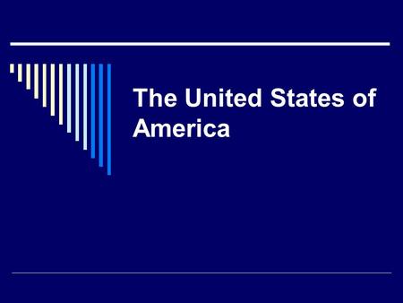 The United States of America. Stars and Stripes  The gosudarstvennyj flag of the USA known also as the Star-Spangled Banner, is an official state symbol.