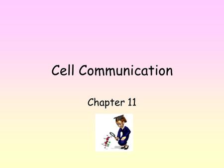 Cell Communication Chapter 11. Cells need to communicate between themselves to maintain homeostasis. Signal-transduction pathway- process by which signal.