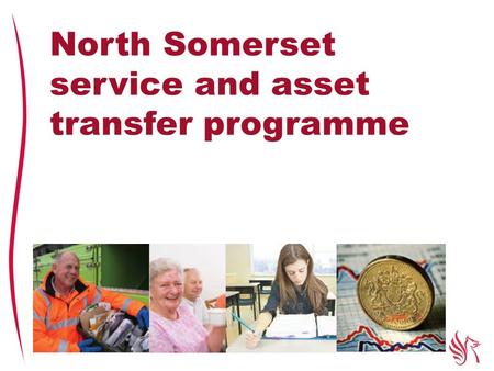 North Somerset service and asset transfer programme.