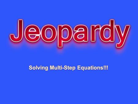 Simplify Each Expression Solve Each Equation How Many Solutions? Write the Equation Random Mystery Questions 10 20 30 40 50.