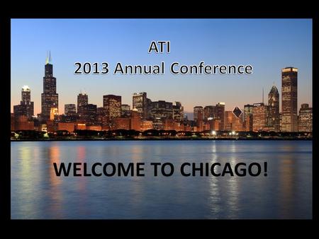 WELCOME TO CHICAGO!. Facts about Chicago and the RTA 6-County Region The City of Chicago is home to 2.7 Million People The Regional Transportation Authority.