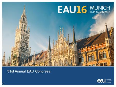 31st Annual EAU Congress. ePoster Instructions ePoster shall be created in PowerPoint (.pptx) format with standard resolution 1024 px x 768 px (standard.