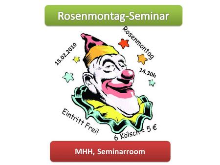 MHH, Seminarroom 15.02.2010 14.30h. Antigen + Basophils + CD4 + T cells  T H 2 cells IL-4 Fc  RI MHC II.