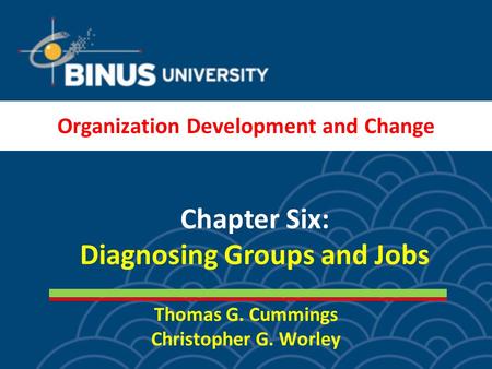 Organization Development and Change