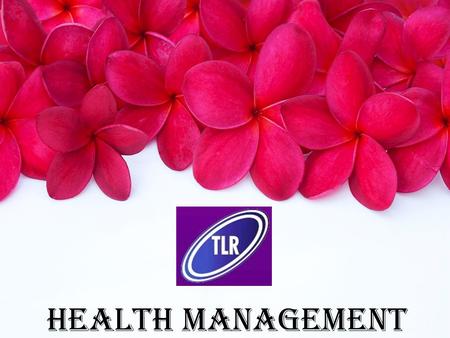 HEALTH MANAGEMENT WELLNESS CONCEPT WELLNESS REVEALED.