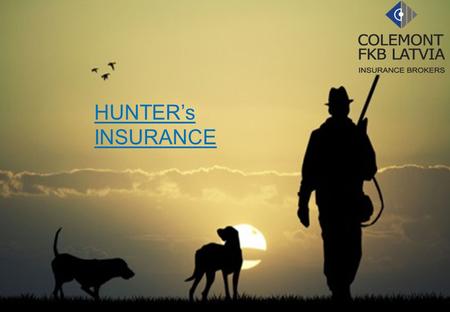 HUNTER’s INSURANCE. THE LLOYD'S MARKET The Lloyd’s market is home to 94 syndicates, which offer an unrivalled concentration of specialist underwriting.