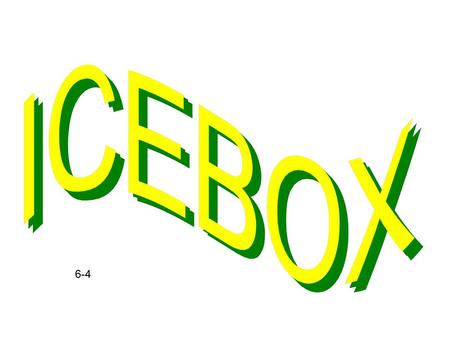 6-4. Steps for solving equilibrium problems: 1. Write out the equation. 2. Balance the equation if it is not. 3. Make a chart. (ICEBOX) I – initial C.