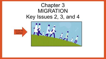 Chapter 3 MIGRATION Key Issues 2, 3, and 4