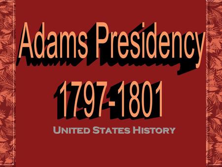 United States History United States History Election of 1796 Issues in the Young Nation aren't speaking to each otherFederalists and Democratic- Republicans.