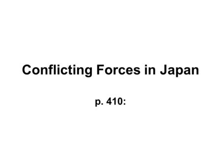 Conflicting Forces in Japan p. 410:. Hirohito: Ruled Japan from 1926 to 1989. When he ascended the throne, he promised his ancestors and the Japanese.