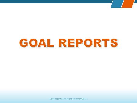 Goal Reports | All Rights Reserved 2016. Provider of the world’s best soccer evaluation software.