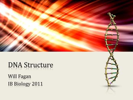 DNA- Deoxyribonucleic acid Each nucleotide of DNA is composed of a phosphate group, a sugar called deoxyribose and a molecule that is called a nitrogenous.