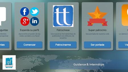 Your e-road to languages Guidance & Internships. Apprenticeship coordinator Alberto Postigo Office: +34 952 214 371