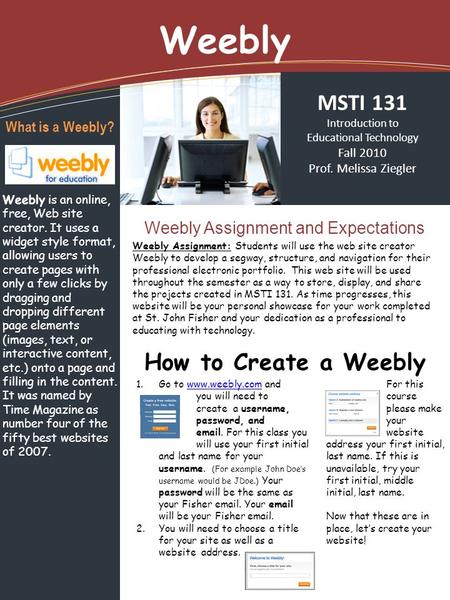 For this course please make your website address your first initial, last name. If this is unavailable, try your first initial, middle initial, last name.