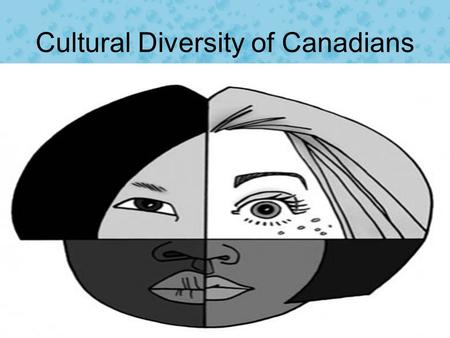 Cultural Diversity of Canadians Text. Cultural Diversity What are your cultural roots? Where did your parents grow up? Your grandparents? –Your great.