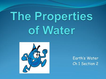 Earth’s Water Ch 1 Section 2. Atoms Smallest particle of an element that has the characteristics of that element (basic building block of all matter).