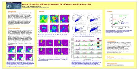 Introduction North China, or Huabei region, located between 32°- 42°N latitude in eastern China, is one of the most severely polluted regions in China.